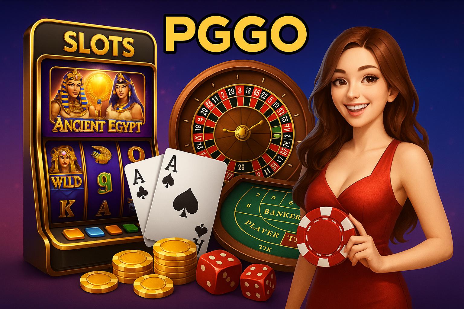 Jogos de cassino online inovadores e emocionantes na PGGO